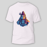 Feel The Shiva Energy - Customized T-shirt For Adult - WHITE - S (Chest 19")