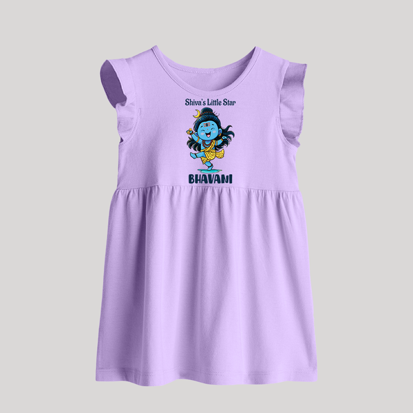 Shiva’s Little Star Kids Baby Frock – Festive Special Edition - LILAC - 0 - 3 Months Old (Chest 17")