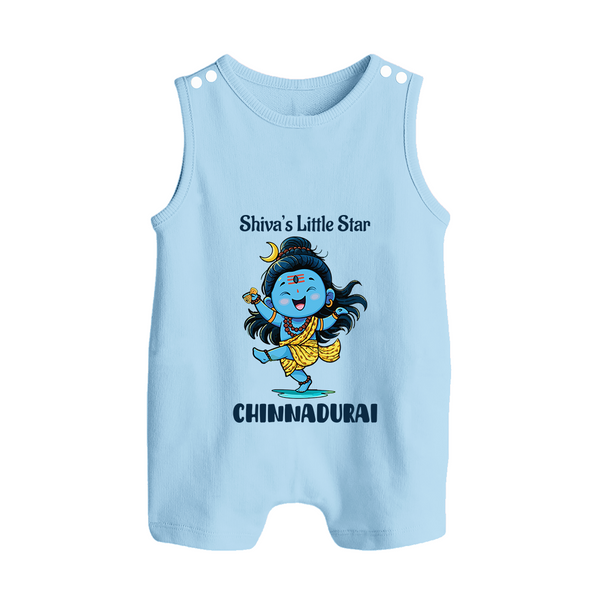 Shiva’s Little Star Kids Romper Suit – Festive Special Edition - BABY BLUE - 0 - 5 Months Old (Chest 18")