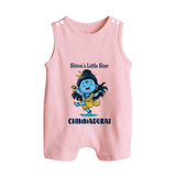 Shiva’s Little Star Kids Romper Suit – Festive Special Edition - BABY PINK - 0 - 5 Months Old (Chest 18")