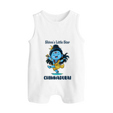 Shiva’s Little Star Kids Romper Suit – Festive Special Edition - WHITE - 0 - 5 Months Old (Chest 18")