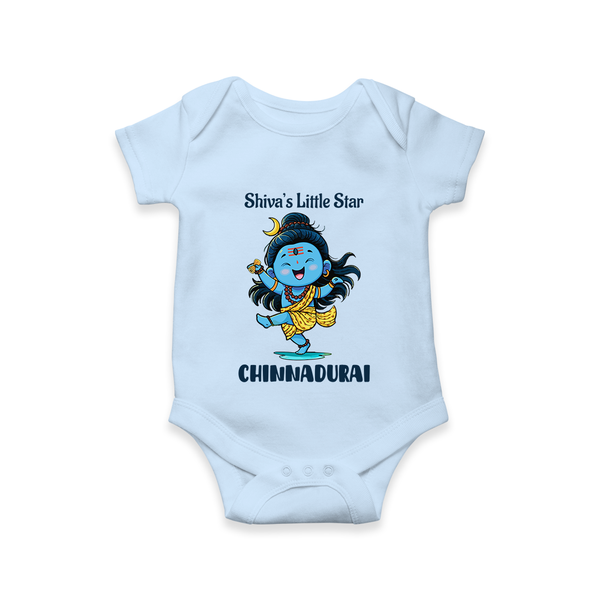 Shiva’s Little Star Kids Romper – Festive Special Edition - BABY BLUE - New Born (Chest 14")