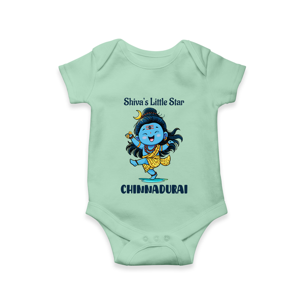 Shiva’s Little Star Kids Romper – Festive Special Edition - MINT GREEN - New Born (Chest 14")