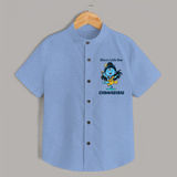 Shiva’s Little Star Kids Shirt – Festive Special Edition - SKY BLUE - 0 - 6 Months Old (Chest 23")