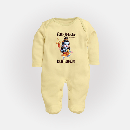 Little Mahadev in Training Kids Fullbody Suit – Personalized Shiva Theme