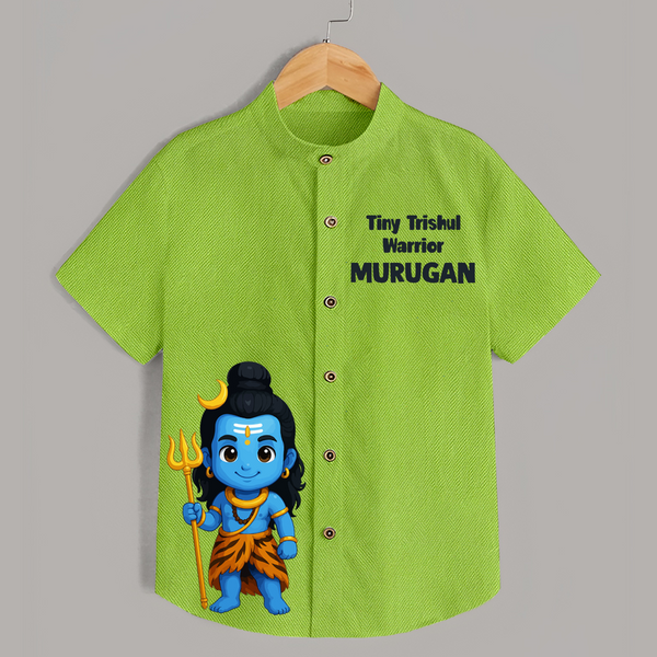 Tiny Trishul Warrior Kids Shirt Shiva Theme Wear