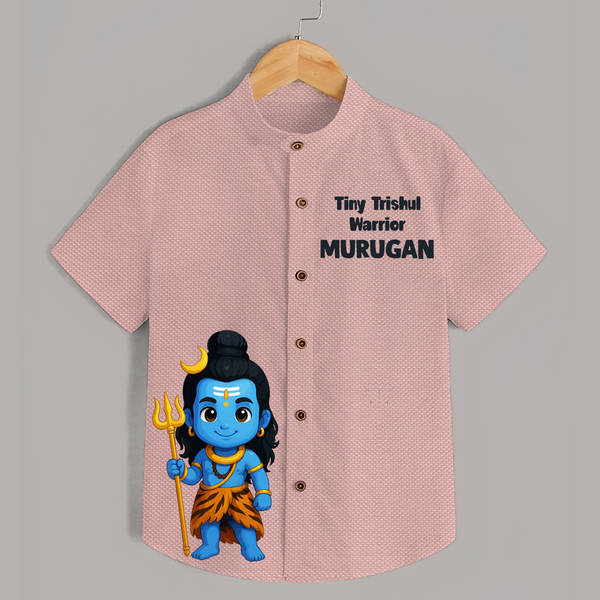 Tiny Trishul Warrior Kids Shirt Shiva Theme Wear