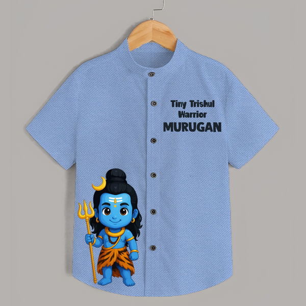 Tiny Trishul Warrior Kids Shirt Shiva Theme Wear