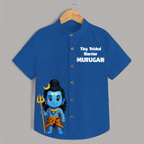 Tiny Trishul Warrior Kids Shirt Shiva Theme Wear