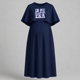 In My Pregnant Era Printed Maternity Maxi Dress