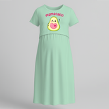 Mamacado Avocado Theme Feeding Maternity Maxi - MINT GREEN - Extra Small (Chest 32")