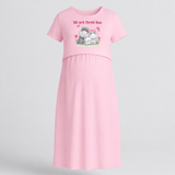 We Are Three Now Hippo Family Pregnancy Maxi