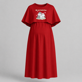We Are Three Now Hippo Family Pregnancy Maxi