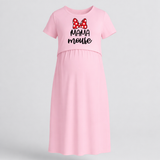 Mama Mouse Cute Printed Feeding Maternity Maxi