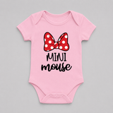 Mini Mouse Bow Style Baby Romper