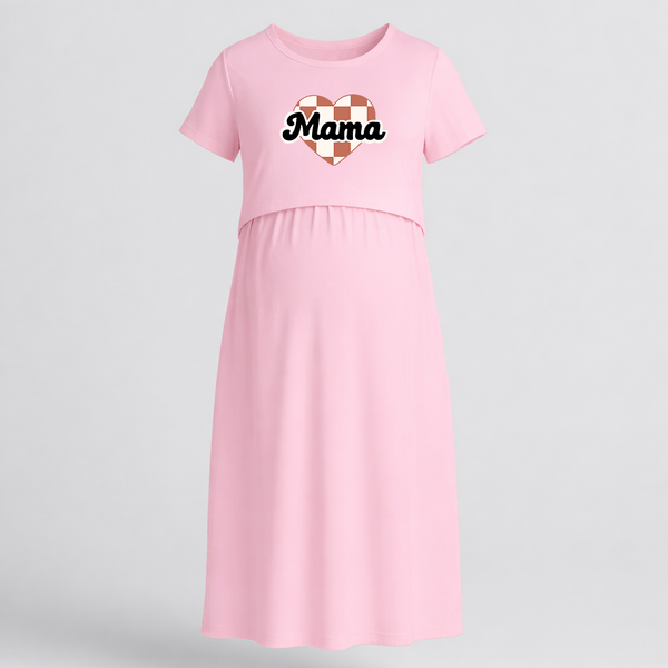 Mama Heart Pregnancy Feeding Maxi
