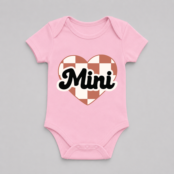 Mini Daisy Script Baby Romper