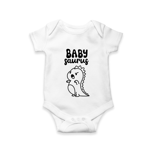 Tiny Dino Adventure Printed Baby Romper