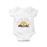 Mini Sunshine Glow Printed Baby Romper