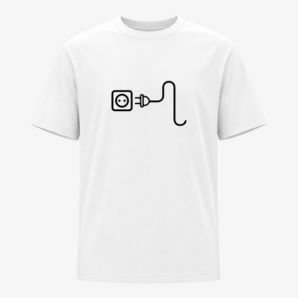 Power Plug Dad T-Shirt
