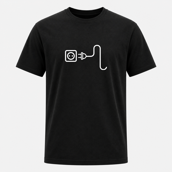 Power Plug Dad T-Shirt