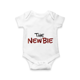 Hello Little Newbie Statement Printed Baby Romper