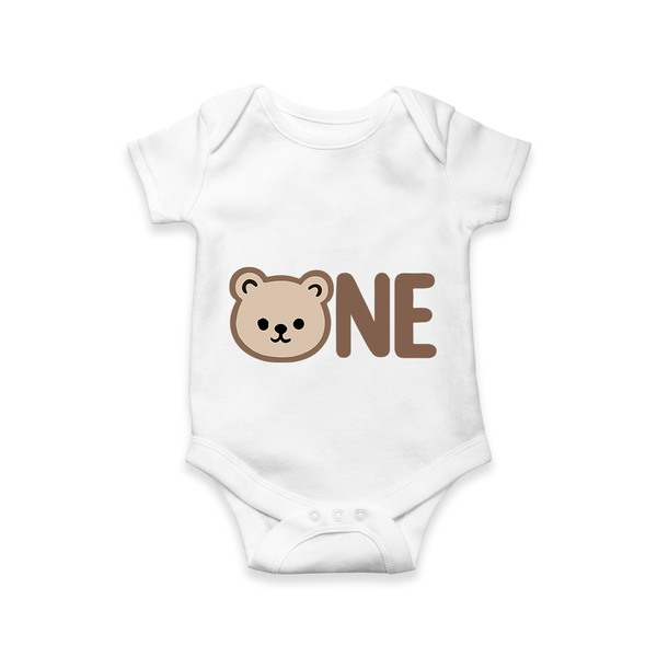 Little Bear Cuddle Character Printed Baby Romper