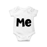 Tiny Me Minimal Typography Printed Baby Romper