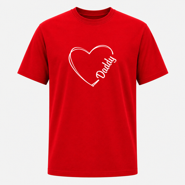 Heartline Daddy Dad T-Shirt