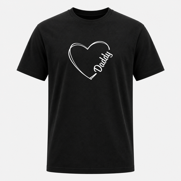 Heartline Daddy Dad T-Shirt