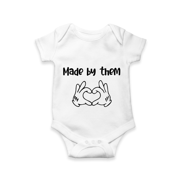 Made With Love Signature Printed Baby Romper