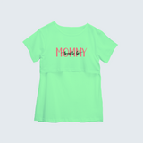 "Soon To Be Mommy "- Comfort Fit Maternity T-shirt With Prints - MINT GREEN - XS XS(Chest 32")