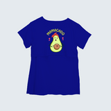 "Mamacado " - Comfort Fit Maternity T-shirt With Prints - ROYAL BLUE - XS XS(Chest 32")