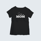 "Soon To Be Mom "- Comfort Fit Maternity T-shirt With Prints - BLACK - XS XS(Chest 32")