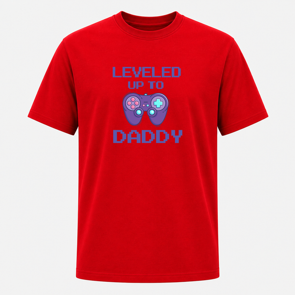 Level Up Daddy Dad T-Shirt