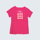 "Baby Is Coming"- Printed Maternity T-shirt - PINK - XS XS(Chest 32")