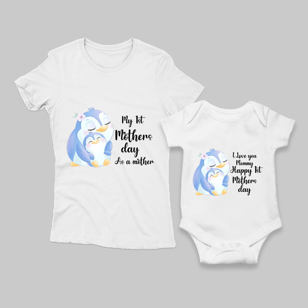 Mommy & Me - Celebrate Mother's Day With Our Tshirt With Romper Combo