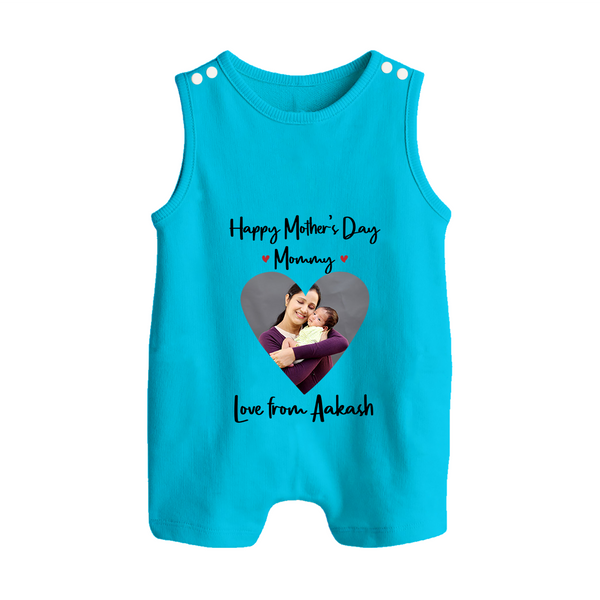 Happy Mother's Day - In Traditional Style With Our Customized Romper Suit With Name - ROYAL BLUE - 0 - 5 Months Old (Chest 18")