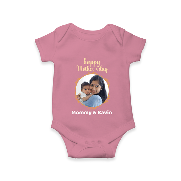 Happy Mother's Day - A New Beginning With Our Customized Romper With Name - ONION - 0 - 3 Months Old (Chest 16")