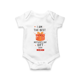 Happy Mother's Day - A Sweet Memory With Our Customized Romper With Name - WHITE - 0 - 3 Months Old (Chest 16")