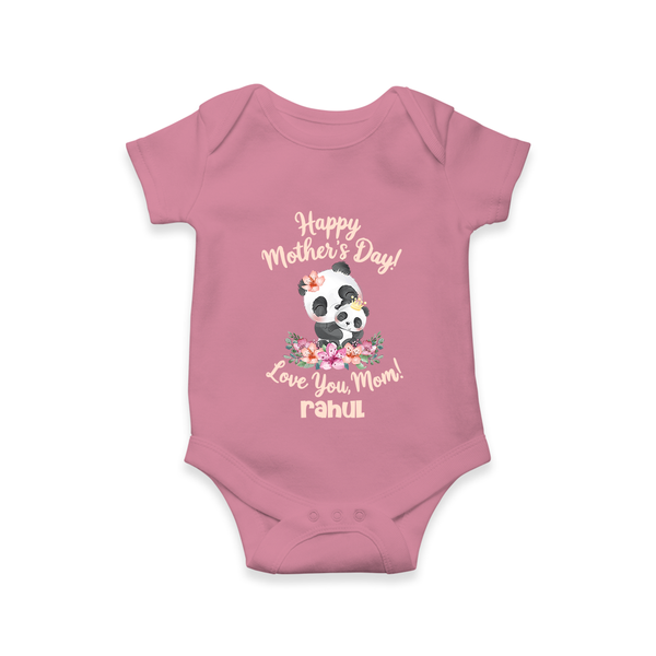 Happy Mother's Day - A Bond Like No Other With Our Customized Romper With Name - ONION - 0 - 3 Months Old (Chest 16")
