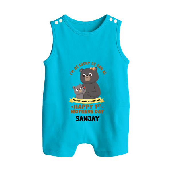 Happy Mother's Day - Celebrating Mom Moments With Our Customized Romper Suit With Name - ROYAL BLUE - 0 - 5 Months Old (Chest 18")