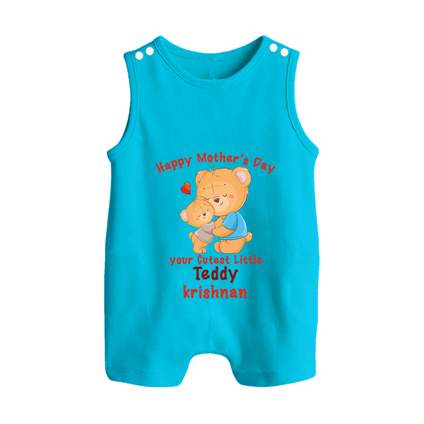 Happy Mother's Day - Cutest Gift To Mom With Our Customized Romper Suit With Name - ROYAL BLUE - 0 - 5 Months Old (Chest 18")