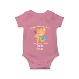 Happy Mother's Day - Cutest Gift To Mom With Our Customized Romper With Name - ONION - 0 - 3 Months Old (Chest 16")