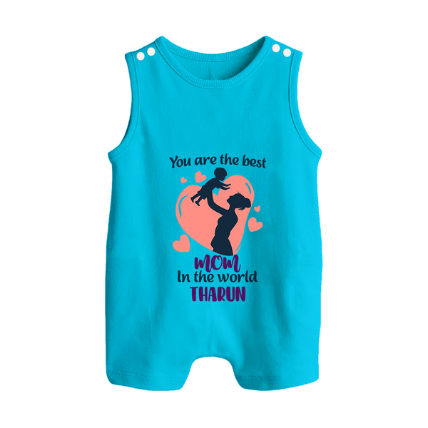 Happy Mother's Day - Blessed To Be Yours With Our Customized Romper Suit With Name - ROYAL BLUE - 0 - 5 Months Old (Chest 18")