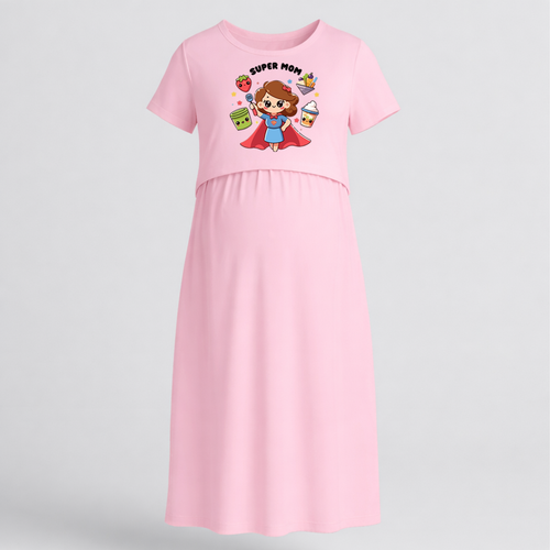Super Mom Maternity Maxi Dress