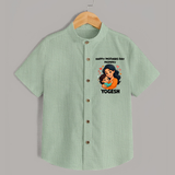 Happy Mother’s Day Mommy Baby SHIRT Set – Loving Mom Theme Outfit - MINT GREEN - 0 - 6 Months Old (Chest 23")
