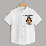 Happy Mother’s Day Mommy Baby SHIRT Set – Loving Mom Theme Outfit - WHITE - 0 - 6 Months Old (Chest 23")