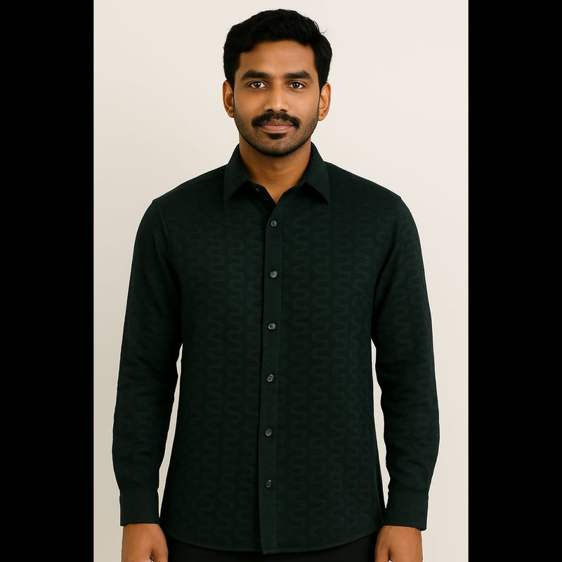 Embossed Forest Shirt (Men)