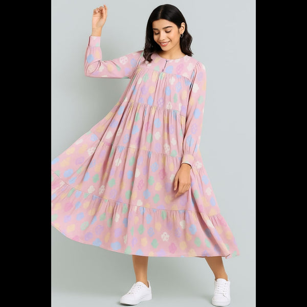 Pastel Whirl Maternity Wear